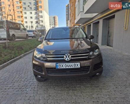 Коричневый Фольксваген Туарег, объемом двигателя 2.97 л и пробегом 295 тыс. км за 21499 $, фото 4 на Automoto.ua