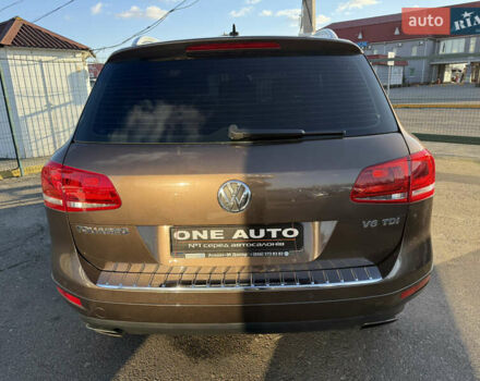 Коричневый Фольксваген Туарег, объемом двигателя 2.97 л и пробегом 151 тыс. км за 24990 $, фото 4 на Automoto.ua
