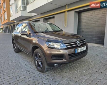 Коричневый Фольксваген Туарег, объемом двигателя 2.97 л и пробегом 295 тыс. км за 21499 $, фото 6 на Automoto.ua