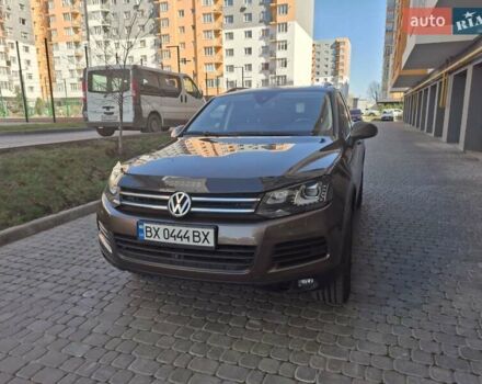 Коричневый Фольксваген Туарег, объемом двигателя 2.97 л и пробегом 295 тыс. км за 21499 $, фото 3 на Automoto.ua