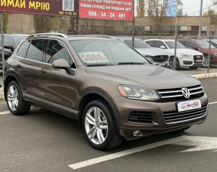 Коричневый Фольксваген Туарег, объемом двигателя 3 л и пробегом 213 тыс. км за 18000 $, фото 2 на Automoto.ua