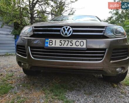 Коричневый Фольксваген Туарег, объемом двигателя 2.97 л и пробегом 211 тыс. км за 16500 $, фото 2 на Automoto.ua