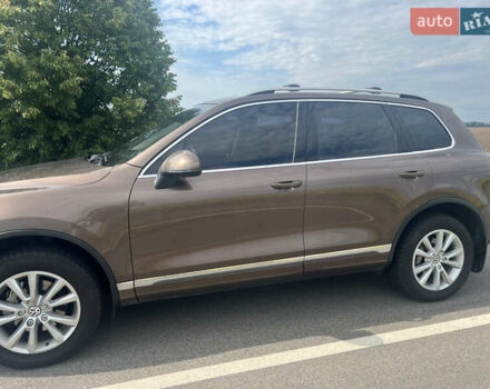 Коричневый Фольксваген Туарег, объемом двигателя 2.97 л и пробегом 284 тыс. км за 14300 $, фото 3 на Automoto.ua