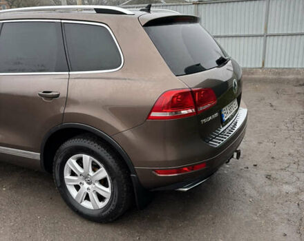 Коричневый Фольксваген Туарег, объемом двигателя 3 л и пробегом 204 тыс. км за 17400 $, фото 6 на Automoto.ua