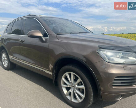 Коричневый Фольксваген Туарег, объемом двигателя 2.97 л и пробегом 284 тыс. км за 14300 $, фото 1 на Automoto.ua