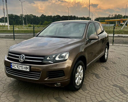 Коричневий Фольксваген Туарег, об'ємом двигуна 3 л та пробігом 222 тис. км за 17900 $, фото 2 на Automoto.ua