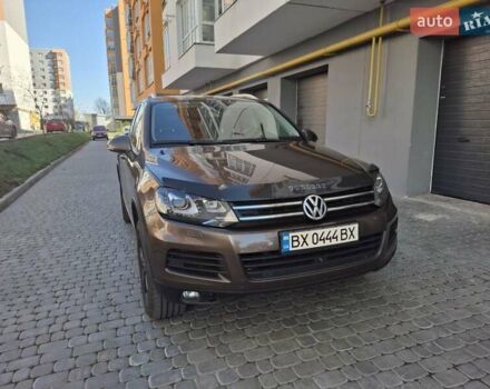 Коричневый Фольксваген Туарег, объемом двигателя 2.97 л и пробегом 295 тыс. км за 21499 $, фото 5 на Automoto.ua