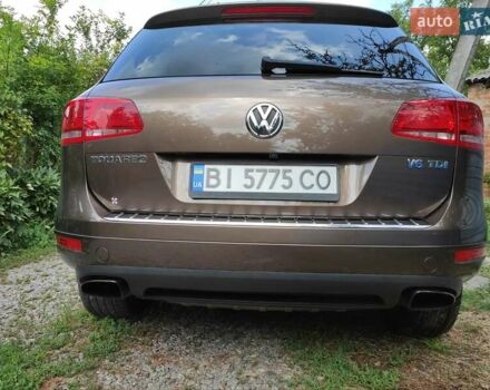 Коричневый Фольксваген Туарег, объемом двигателя 2.97 л и пробегом 211 тыс. км за 16500 $, фото 4 на Automoto.ua