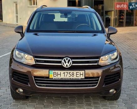 Коричневий Фольксваген Туарег, об'ємом двигуна 2.97 л та пробігом 130 тис. км за 22300 $, фото 5 на Automoto.ua