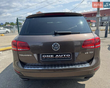 Коричневый Фольксваген Туарег, объемом двигателя 2.97 л и пробегом 214 тыс. км за 17490 $, фото 8 на Automoto.ua