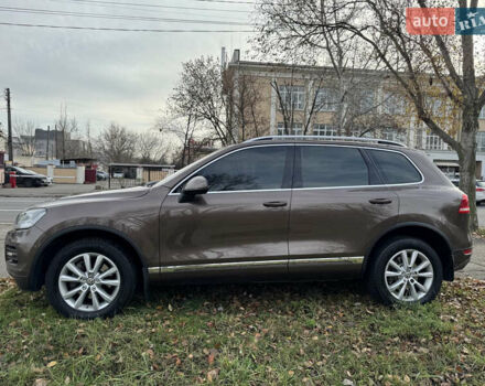 Коричневий Фольксваген Туарег, об'ємом двигуна 3 л та пробігом 550 тис. км за 14100 $, фото 2 на Automoto.ua