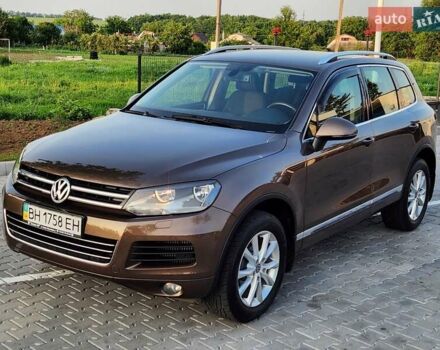 Коричневий Фольксваген Туарег, об'ємом двигуна 2.97 л та пробігом 130 тис. км за 22300 $, фото 2 на Automoto.ua