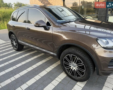 Коричневый Фольксваген Туарег, объемом двигателя 2.97 л и пробегом 228 тыс. км за 18200 $, фото 6 на Automoto.ua