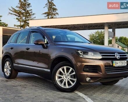 Коричневий Фольксваген Туарег, об'ємом двигуна 2.97 л та пробігом 130 тис. км за 22300 $, фото 1 на Automoto.ua