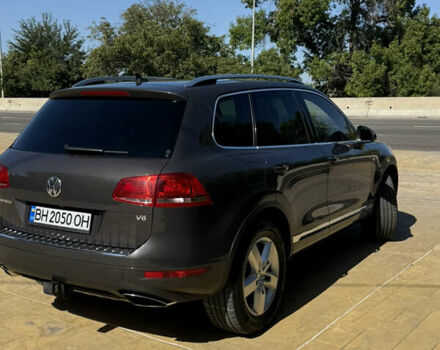 Коричневый Фольксваген Туарег, объемом двигателя 3.6 л и пробегом 206 тыс. км за 20000 $, фото 2 на Automoto.ua