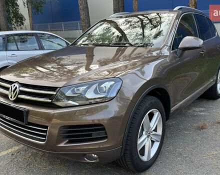 Коричневый Фольксваген Туарег, объемом двигателя 3 л и пробегом 230 тыс. км за 19200 $, фото 13 на Automoto.ua