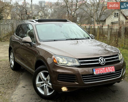 Коричневый Фольксваген Туарег, объемом двигателя 3 л и пробегом 225 тыс. км за 17999 $, фото 5 на Automoto.ua