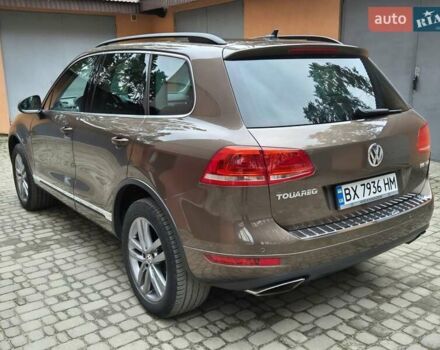 Коричневый Фольксваген Туарег, объемом двигателя 2.97 л и пробегом 340 тыс. км за 17950 $, фото 6 на Automoto.ua