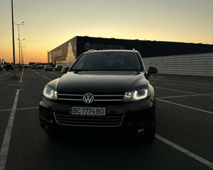 Коричневый Фольксваген Туарег, объемом двигателя 3 л и пробегом 192 тыс. км за 23500 $, фото 1 на Automoto.ua