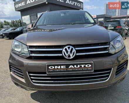 Коричневый Фольксваген Туарег, объемом двигателя 2.97 л и пробегом 214 тыс. км за 17490 $, фото 3 на Automoto.ua