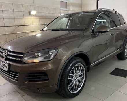 Коричневый Фольксваген Туарег, объемом двигателя 2.97 л и пробегом 174 тыс. км за 18500 $, фото 9 на Automoto.ua