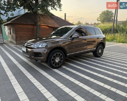 Коричневый Фольксваген Туарег, объемом двигателя 2.97 л и пробегом 228 тыс. км за 18200 $, фото 1 на Automoto.ua