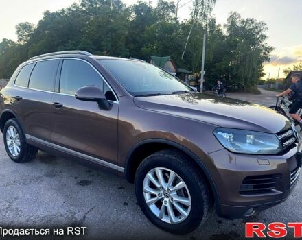 Коричневый Фольксваген Туарег, объемом двигателя 3 л и пробегом 193 тыс. км за 15499 $, фото 1 на Automoto.ua