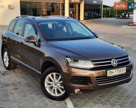 Коричневий Фольксваген Туарег, об'ємом двигуна 2.97 л та пробігом 130 тис. км за 22300 $, фото 11 на Automoto.ua