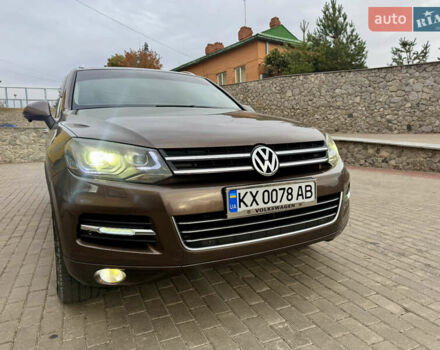 Коричневий Фольксваген Туарег, об'ємом двигуна 2.97 л та пробігом 197 тис. км за 21000 $, фото 2 на Automoto.ua