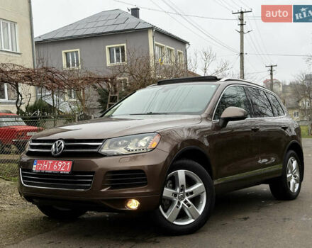Коричневый Фольксваген Туарег, объемом двигателя 3 л и пробегом 225 тыс. км за 17999 $, фото 4 на Automoto.ua