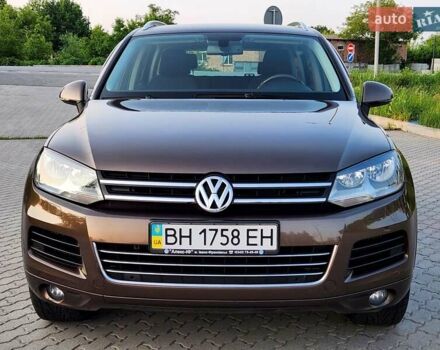 Коричневий Фольксваген Туарег, об'ємом двигуна 2.97 л та пробігом 130 тис. км за 22300 $, фото 19 на Automoto.ua