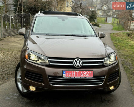 Коричневый Фольксваген Туарег, объемом двигателя 3 л и пробегом 225 тыс. км за 17999 $, фото 6 на Automoto.ua