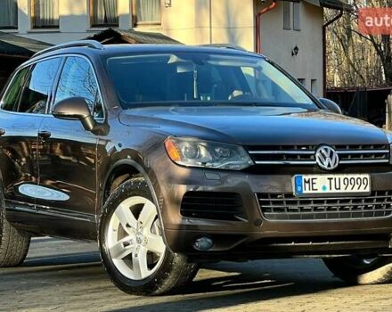 Коричневий Фольксваген Туарег, об'ємом двигуна 3 л та пробігом 245 тис. км за 17999 $, фото 10 на Automoto.ua