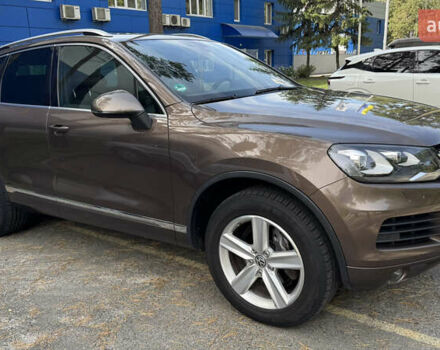 Коричневый Фольксваген Туарег, объемом двигателя 3 л и пробегом 230 тыс. км за 19200 $, фото 3 на Automoto.ua
