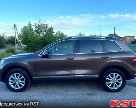 Коричневый Фольксваген Туарег, объемом двигателя 3 л и пробегом 193 тыс. км за 15499 $, фото 2 на Automoto.ua