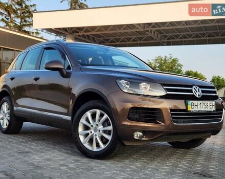 Коричневий Фольксваген Туарег, об'ємом двигуна 2.97 л та пробігом 130 тис. км за 22300 $, фото 3 на Automoto.ua