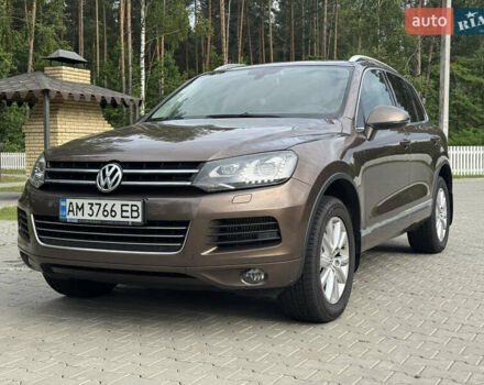 Коричневий Фольксваген Туарег, об'ємом двигуна 2.97 л та пробігом 242 тис. км за 19500 $, фото 17 на Automoto.ua
