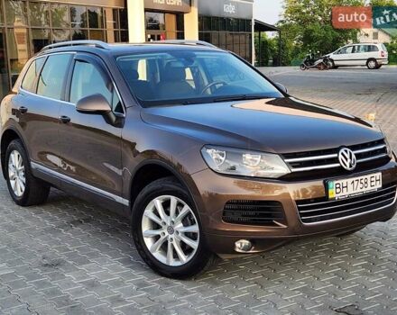 Коричневий Фольксваген Туарег, об'ємом двигуна 2.97 л та пробігом 130 тис. км за 22300 $, фото 4 на Automoto.ua