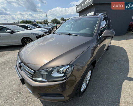 Коричневый Фольксваген Туарег, объемом двигателя 2.97 л и пробегом 214 тыс. км за 17490 $, фото 1 на Automoto.ua