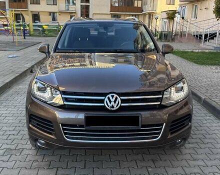 Коричневый Фольксваген Туарег, объемом двигателя 2.97 л и пробегом 208 тыс. км за 19800 $, фото 4 на Automoto.ua