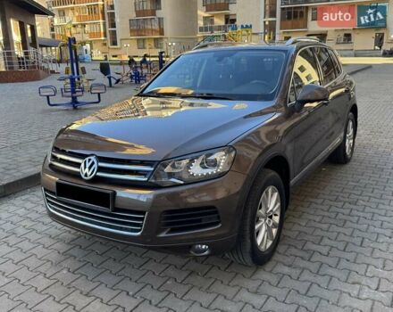 Коричневый Фольксваген Туарег, объемом двигателя 2.97 л и пробегом 208 тыс. км за 19800 $, фото 1 на Automoto.ua
