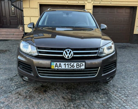 Коричневый Фольксваген Туарег, объемом двигателя 2.97 л и пробегом 228 тыс. км за 25500 $, фото 6 на Automoto.ua