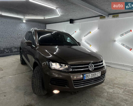 Коричневый Фольксваген Туарег, объемом двигателя 2.97 л и пробегом 300 тыс. км за 21300 $, фото 1 на Automoto.ua