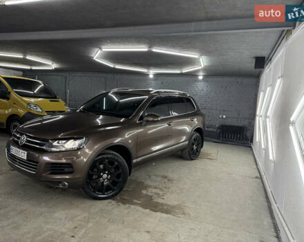 Коричневый Фольксваген Туарег, объемом двигателя 2.97 л и пробегом 300 тыс. км за 21300 $, фото 4 на Automoto.ua