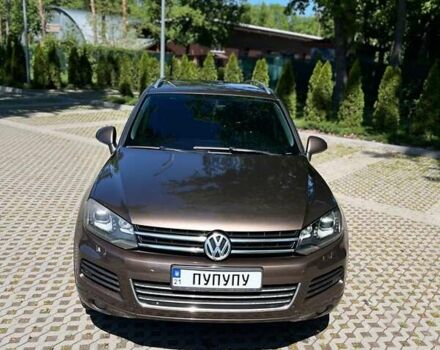 Коричневий Фольксваген Туарег, об'ємом двигуна 2.97 л та пробігом 190 тис. км за 24200 $, фото 2 на Automoto.ua