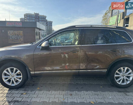 Коричневый Фольксваген Туарег, объемом двигателя 2.97 л и пробегом 273 тыс. км за 20000 $, фото 5 на Automoto.ua