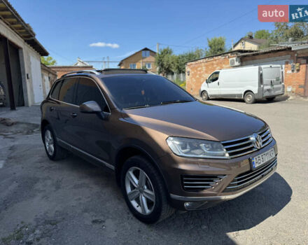 Коричневий Фольксваген Туарег, об'ємом двигуна 3 л та пробігом 220 тис. км за 21600 $, фото 6 на Automoto.ua