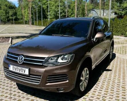 Коричневий Фольксваген Туарег, об'ємом двигуна 2.97 л та пробігом 190 тис. км за 24200 $, фото 4 на Automoto.ua