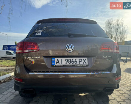 Коричневый Фольксваген Туарег, объемом двигателя 2.97 л и пробегом 273 тыс. км за 20000 $, фото 10 на Automoto.ua