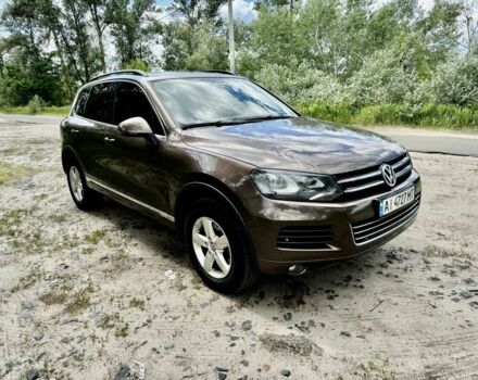 Коричневый Фольксваген Туарег, объемом двигателя 3 л и пробегом 330 тыс. км за 17500 $, фото 5 на Automoto.ua